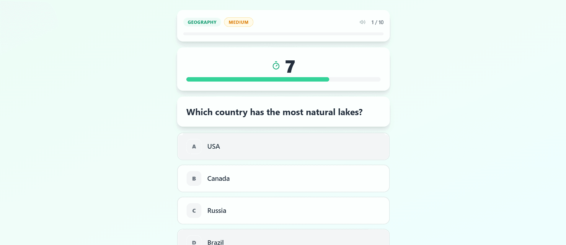 country quizz